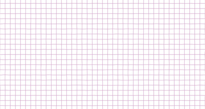 Seamless graph paper notebook grid pattern background vector illustration
