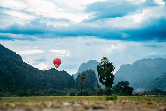 vungvieng landscape at lao PDR 