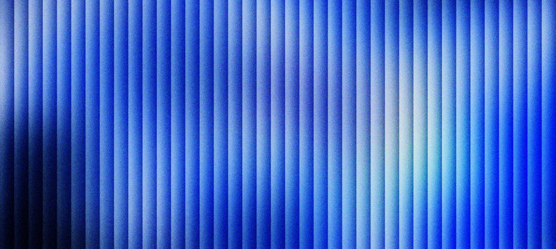 Abstract blue vertical stripes background, modern metallic texture with gradient light effects, industrial cobalt blue ribbed surface pattern, sleek architectural paneling for tech design.