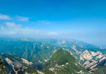 Obraz premium Huashan Mountain, Shaanxi, China