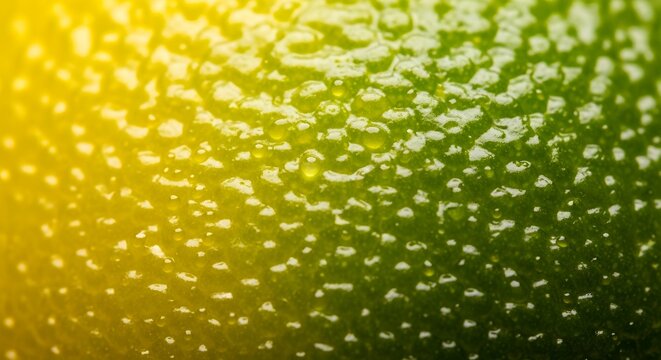 Close-up of citrus peel texture, zesty and fresh
