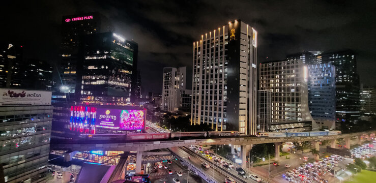 Modern city of Bangkok