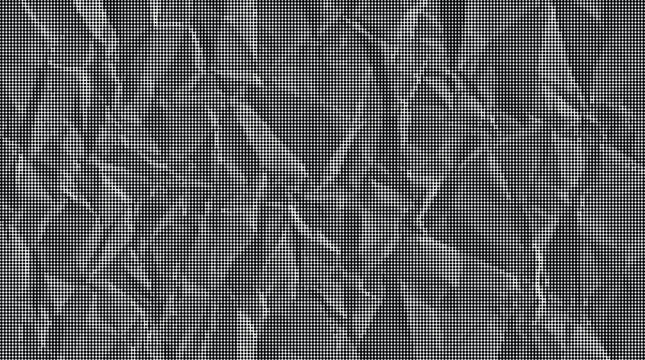 Crinkled gray paper texture fills the entire background with transparent background effect