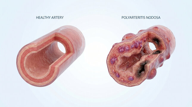 Polyarteritis Nodosa PAN Necrotizing Vasculitis Artery Disease