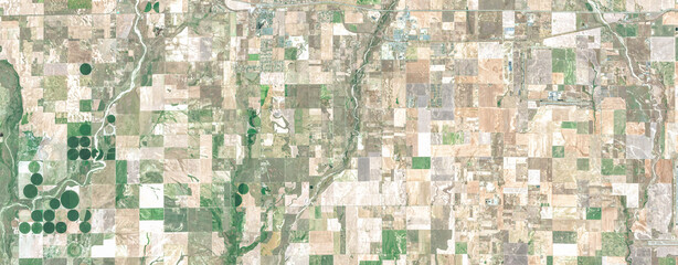 Colorado farmland open data satellite imagery © M. Jurzyk