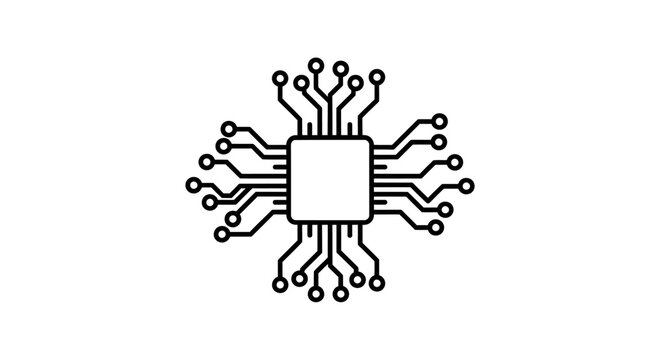 Microchip Electronic Circuit Board Design.