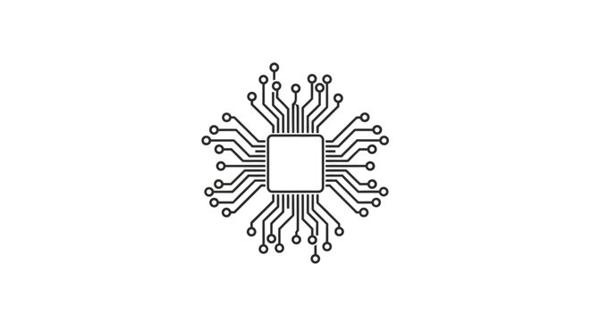 Microchip Electronic Circuit Board Design.