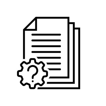 Question mark icon vector. FAQ illustration sign. Question symbol. Unknown logo.