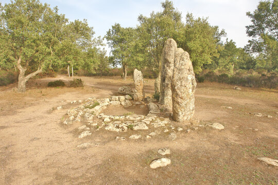 The Pranu Muttedu  -  one of the largest nuraghes in Sardinia, Italy