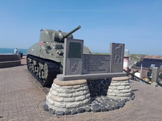 World war 2 memorial at westkappelle the netherlands © Maikel