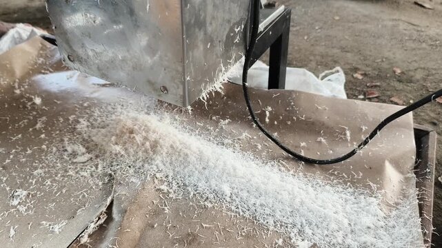 grated coconut