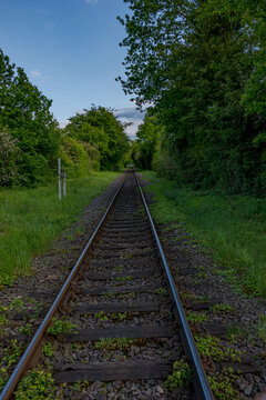 railway in the countryside