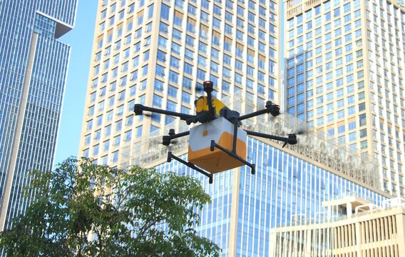 Food Delivery by Drone in Shenzhen, China