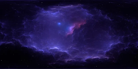 360-degree full-sphere panoramic space background with nebula and stars. It was neither partly nor fully created with generative AI. © Peter Jurik