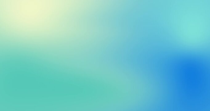 Uplifting pastel yellow background animation showcases a seamless loop of soft lime green waves. Gentle fluid distortions merge smoothly into a cheerful creative asset.