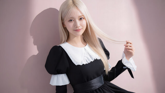 キャリアイメージに使える若い女性のポートレート 明るい表情