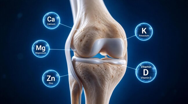 Knee Joint Health & Essential Nutrients for Strong Bones