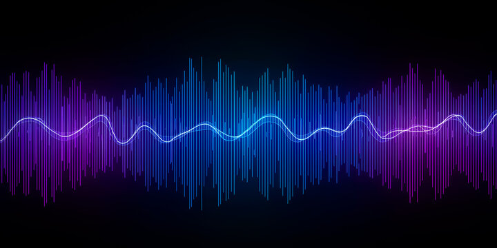 sound wave background