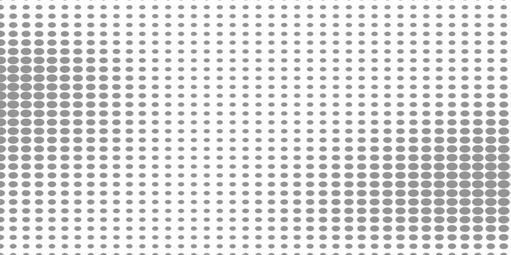 Dotted halftone gradient texture. Fading polka dot background. Repeated dots gradation pattern background. Black vanishing comic pop art overlay backdrop. Halftone raster effect wallpaper. Vector
