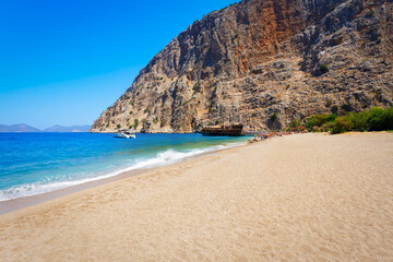 Obraz premium Butterfly Beach near Oludeniz village, Fethiye district in Turkey