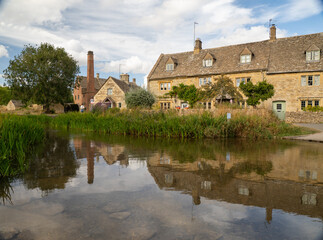 Fototapeta premium Lower Slaughter, Cotswolds, England, United Kingdom