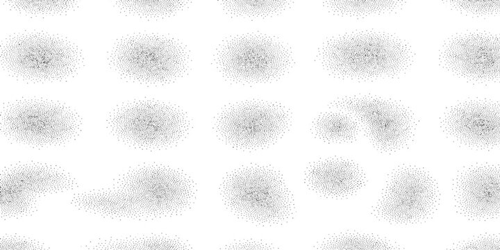 A black and white leopard skin texture creates a cold winter pattern with a snowy holiday backdrop