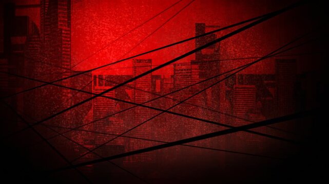 abstract background with red lines