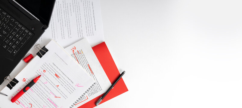 Proofreading and editorial verification of digital content using human review and AI writing tools