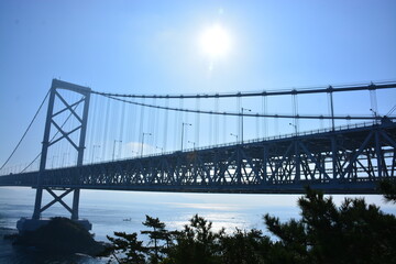 徳島県 鳴門市の大鳴門橋（鳴門海峡大橋） © Via Nova