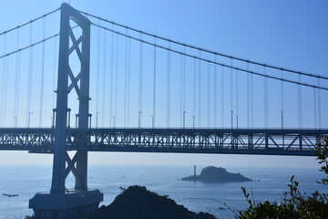 徳島県 鳴門市の大鳴門橋（鳴門海峡大橋） © Via Nova