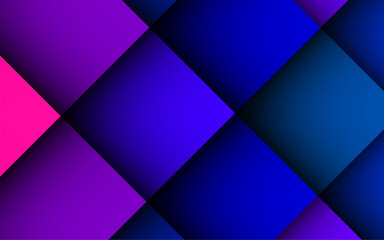 Obraz premium Abstract vector background with overlap stripes, modern design. Vector illustration