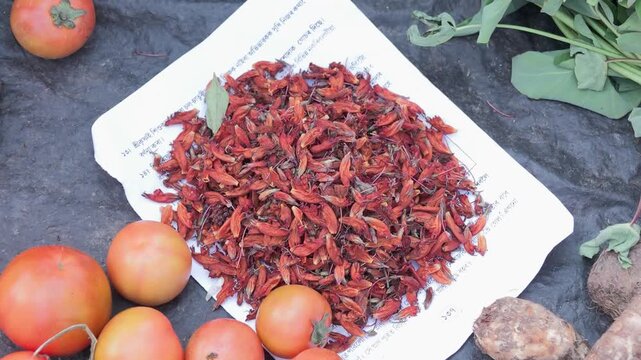 Bitter Flower in market of assam