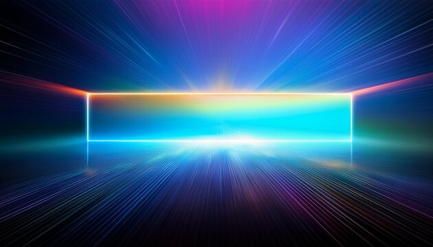 Blank Canvas Of Possibilities Glows With Hyperreal Texture Wide Angle Depth Intense Pigment Graphic Macro