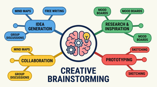 Creative Brainstorming Mind Map