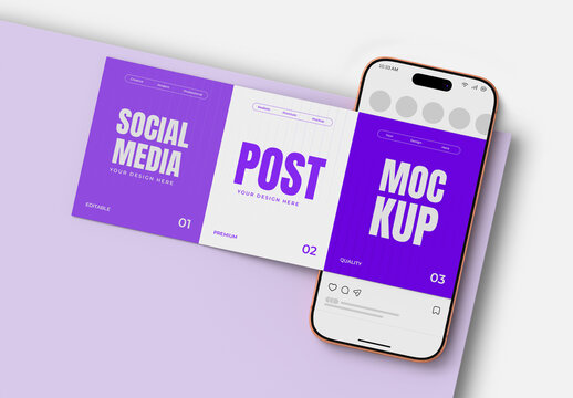 Social Media Banner PSD Mockup