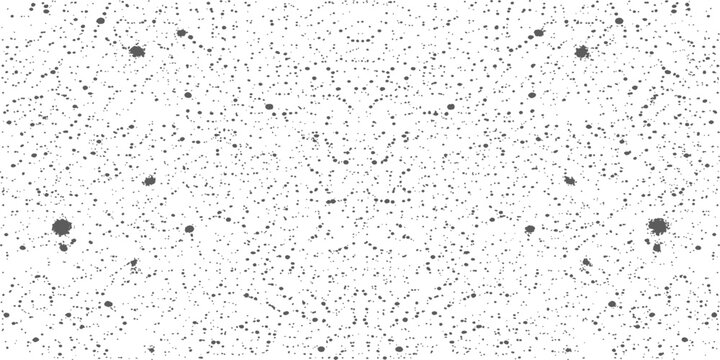 Cosmic Dust Galaxy: A symmetrical pattern resembling cosmic dust or nebulae, created with scattered dark specks against a stark white background, evokes the vastness of space and scientific wonder.