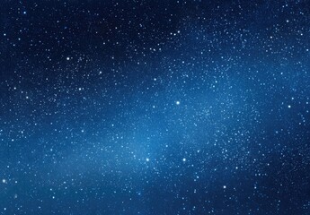 Fototapeta premium Deep blue cosmic expanse filled with countless shimmering stars and celestial dust