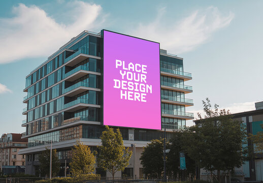 Building Billboard Mockup