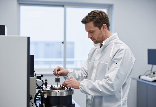EUV Chip Factory Engineer in Cleanroom
