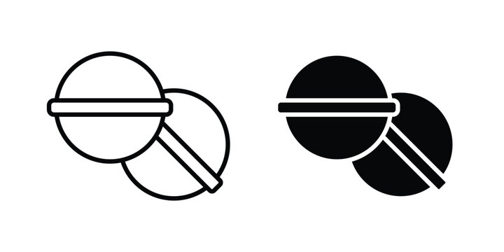 Bath salts bomb icon set illustration. icon designs