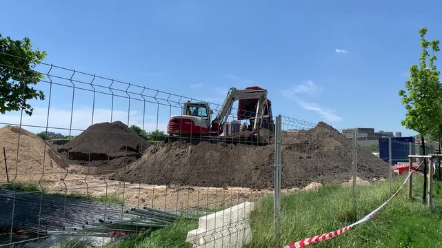 Pamplona, ​​Navarra, Spain;  Little Giant: Maneuvering from the Top of the Dirt Mound