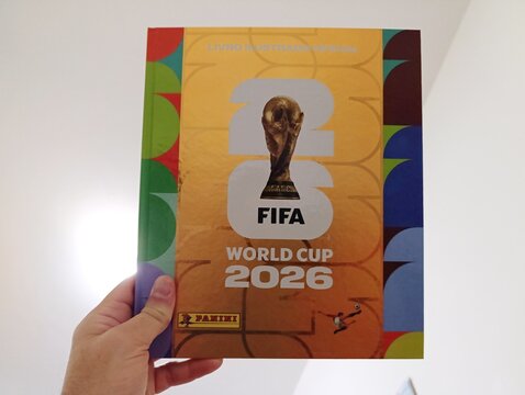 Album Capa Dura Ouro da Copa do Mundo FIFA 2026  - World Cup 2026 - PANINI.