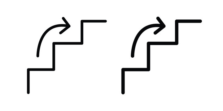 Next steps icon set illustration. icon designs