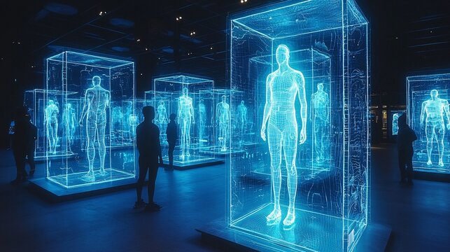 Virtual human body