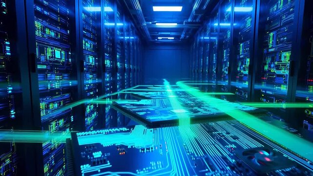 AI Cloud Data Center with Rapid Response Chips