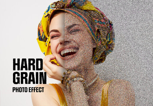 Hard Grain Photo Effect