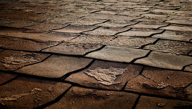 Old Dirty Floor Texture Maco Shot