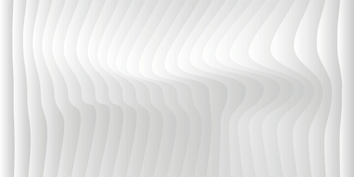 Simple white wood panel background. Vertical panel texture in industrial design. Vector illustration