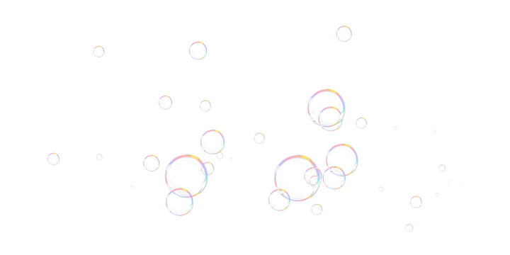 bubble transparent, soap bubbles,PNG.	