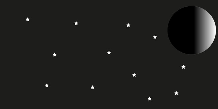 vector lunar eclipse on the 14th